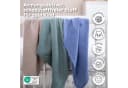 lilimaus Spucktuch Baby 3-tlg. aus 100% Baumwolle Beige/Blau/Grün Bild 3