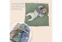 lilimaus Spucktuch Baby 3-tlg. aus 100% Baumwolle Beige/Blau/Grün Bild 5