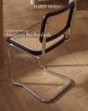Haris Børn Freischwinger Wiener Geflecht Schwarz Rattan Optik Bild 5