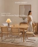 Haris Børn Freischwinger SKØR Design Wiener Geflecht Rattan-Optik Bild 3