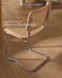 Haris Børn Freischwinger SKØR Design Wiener Geflecht Rattan-Optik Bild 5