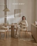 Haris Børn Esszimmerstuhl ELIN Set 2 St. Massiv Eiche Beige Stoff Bild 3