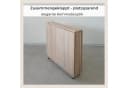Rodnik Esstisch klappbar 5-in-1 Multifunktionstisch mit Rollen Bild 4