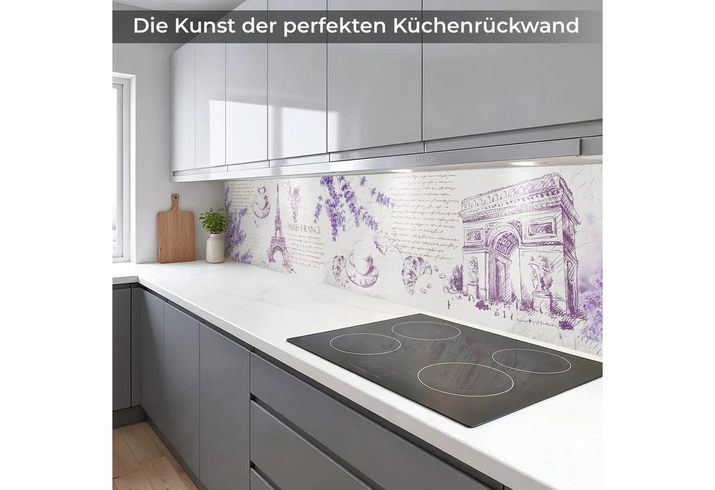 Rodnik Küchenrückwand Lavendel ABS-Platte Direktdruck