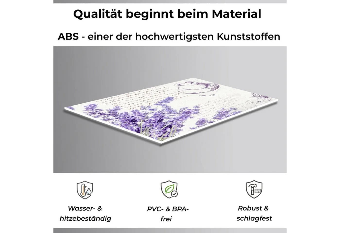 Rodnik Küchenrückwand Lavendel ABS-Platte Direktdruck - Bild 3