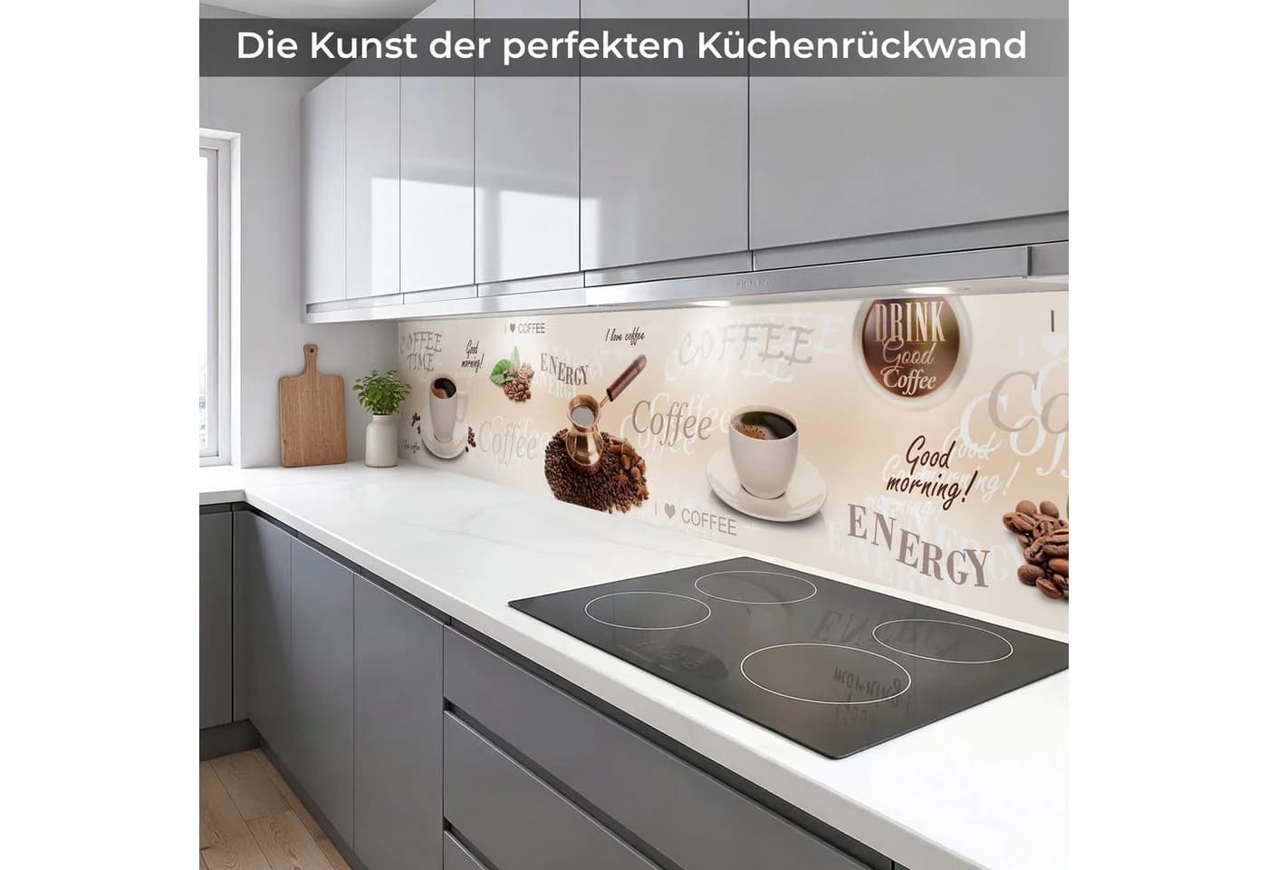 Rodnik Küchenrückwand Coffee ABS-Platte Direktdruck Braun