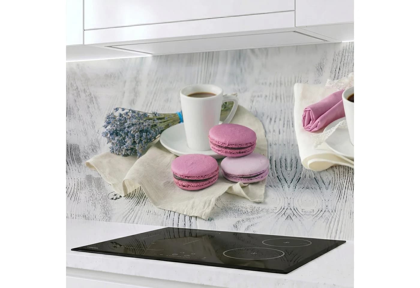 Rodnik Küchenrückwand Macarons ABS-Platte Rosa/Grau - Bild 2