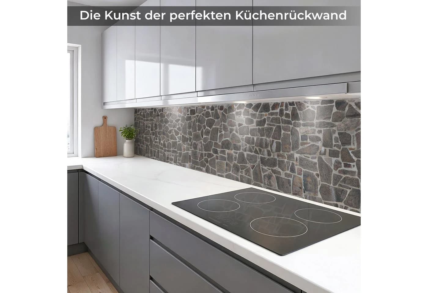 Rodnik Küchenrückwand Bruchsteinwand ABS-Platte Modern Braun - Bild 3