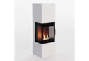 GLOW FIRE Ethanol Kamin Lillesand Hoch Vision Weiß Bild 2