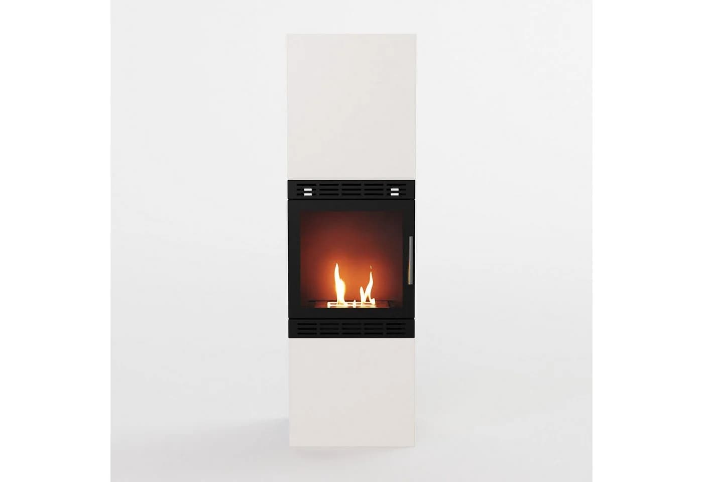 GLOW FIRE Ethanol Kamin Lillesand Hoch Vision Weiß - Bild 5