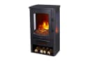 GLOW FIRE Elektrokamin LED Ofen mit Timer und Heizfunktion Schwarz Bild 1