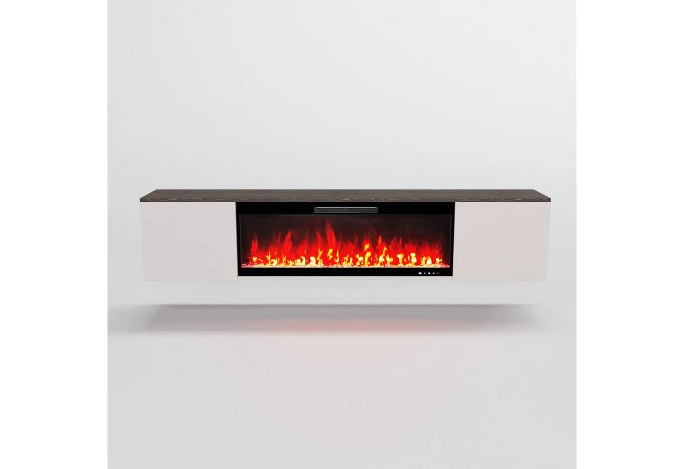 GLOW FIRE Elektrokamin Sideboard CW7 mit Core 106 in Schwarz oder Weiss - Bild 3