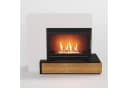 GLOW FIRE Bioethanol Kamin Narvik XL Vision Weiß mit Sicherheitstür Bild 1