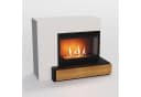 GLOW FIRE Bioethanol Kamin Narvik XL Vision Weiß mit Sicherheitstür Bild 2