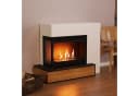 GLOW FIRE Bioethanol Kamin Narvik XL Vision Weiß mit Sicherheitstür Bild 4