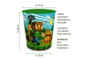 itenga Papierkorb Kinder Blockgame PIXEL Kunststoff ca. 11 Liter Bild 1