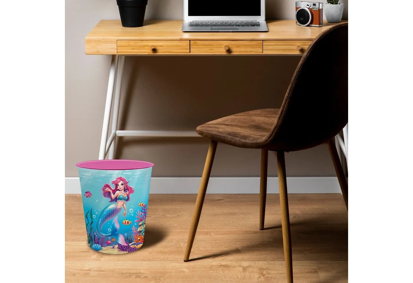 itenga Papierkorb Kinder Meerjungfrau Aqua Dreams Kunststoff - Bild 3