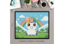 itenga Schreibtischunterlage & Papierkorb Set KAWAII EINHORN Motiv Bild 1