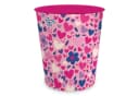 itenga Papierkorb ca. 11 Liter - Motiv HERZEN Bild 2