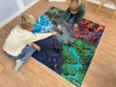 SkippiDoo Kinderteppich Fantasy World 1,6m x 1,6m Bild 3