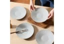 JIWOO Keramik-Tellerset 4-teilig Grau Ø21,2cm Bild 5