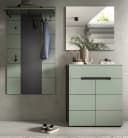 Inn.Furn Garderoben-Set Cooper 3-teilig Salbei Grün Basalt Grau Bild 3