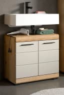 Inn.Furn Waschbeckenunterschrank Shawn 2-türig Eiche Sand Bild 3