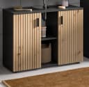 Inn.Furn Waschbeckenunterschrank Livia Artisan Eiche Grau 80cm Bild 5