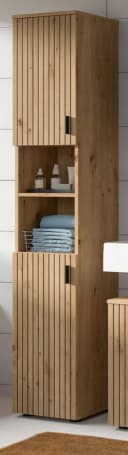 Inn.Furn Hochschrank Livia Badschrank Artisan Eiche Bild 1
