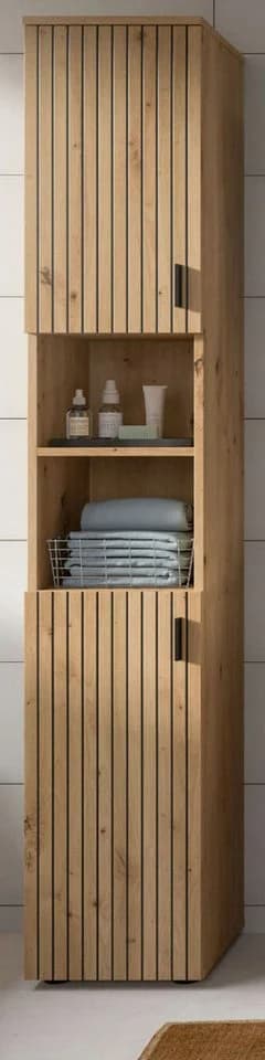 Inn.Furn Hochschrank Livia Badschrank Artisan Eiche - Bild 2