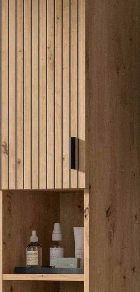 Inn.Furn Hochschrank Livia Badschrank Artisan Eiche - Bild 3