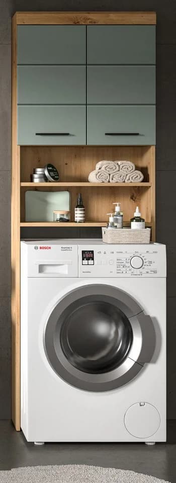 Inn.Furn Waschmaschinenumbauschrank Shawn Salbei Eiche Artisan