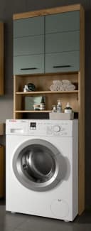 Inn.Furn Waschmaschinenumbauschrank Shawn Salbei Eiche Artisan Bild 2