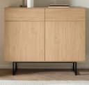 Furn.Design Sideboard Breda Eiche Dekor 115 x 98 cm Push-to-Open Bild 1