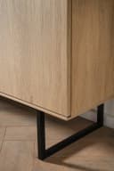 Furn.Design Sideboard Breda Eiche Dekor 115 x 98 cm Push-to-Open Bild 5