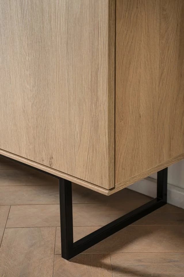 Furn.Design Sideboard Breda Eiche Dekor 115 x 98 cm Push-to-Open - Bild 5