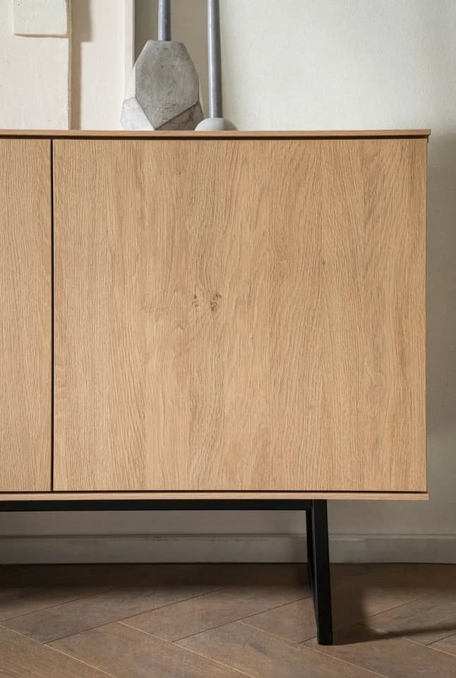 Furn.Design Wohnwand Breda Stone Eiche Push-to-Open - Bild 5