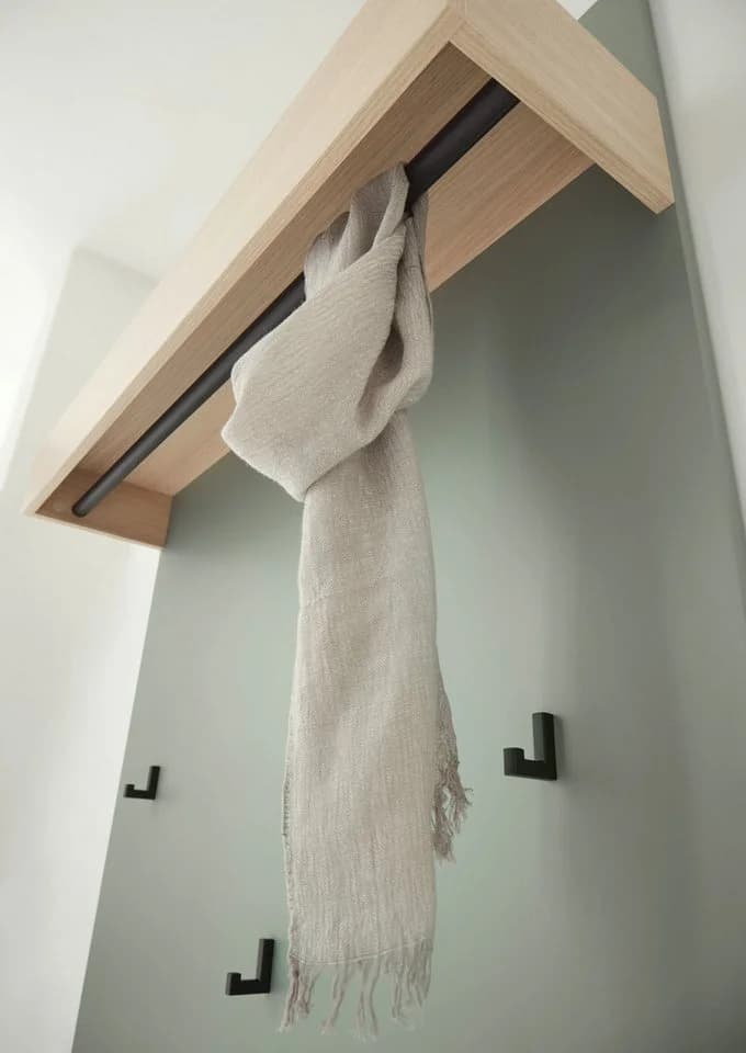 Furn.Design Garderoben-Set Center Salbei Grün mit Eiche Dekor 4-teilig - Bild 4