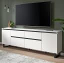 Inn.Furn Lowboard Gelia XL TV Unterschrank Weiß Schwarz 188 cm Bild 2