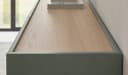 Furn.Design Highboard Center Salbei Grün mit Eiche 4-türig Bild 4