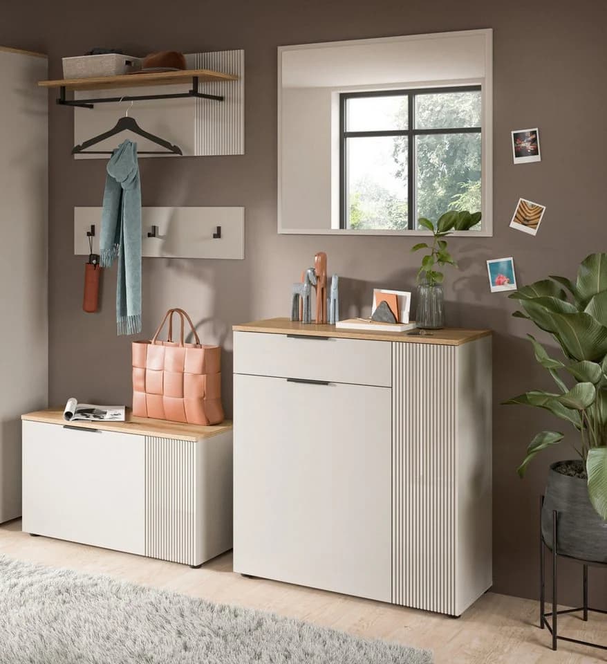 Inn.Furn Wandspiegel Skid Kaschmir Sand Modern - Bild 5
