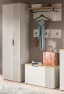 Inn.Furn Garderobenpaneel Skid Wandgarderobe Kaschmir Sand Eiche Bild 5