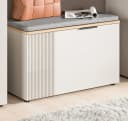 Inn.Furn Garderobenbank Skid Beige Eiche 2-türig Bild 3