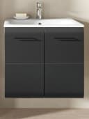 Inn.Furn Waschtisch Cover Schwarz Matt Eiche 60 cm Bild 1