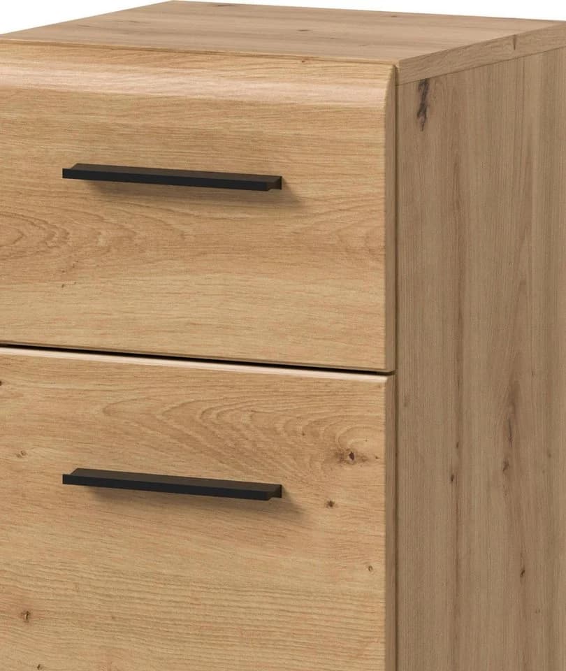 Inn.Furn Badkommode Cover Eiche Artisan mit Vollauszug - Bild 4