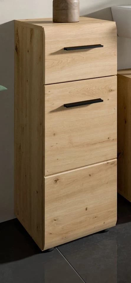 Inn.Furn Badkommode Cover Eiche Artisan mit Vollauszug - Bild 5