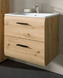 Inn.Furn Waschtisch Cover mit Keramik-Waschbecken und 2 Schubkästen Bild 2