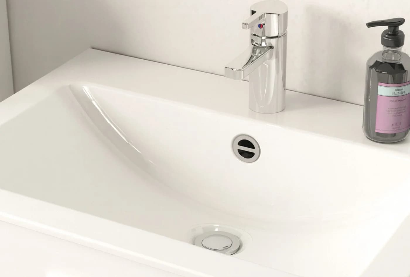 Inn.Furn Waschtisch Cover mit Keramik-Waschbecken und 2 Schubkästen - Bild 4