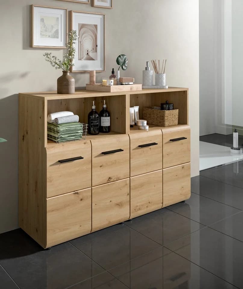 Inn.Furn Badkommode Cover Set 2x Eiche Artisan - Bild 3