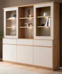 Furn.Design Buffet Kiruma 5-türig Kaschmir Sand Artisan Eiche Bild 2